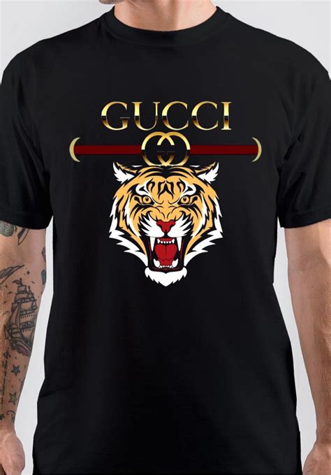 gucci tiger t shirt men|gucci tiger print t shirt.